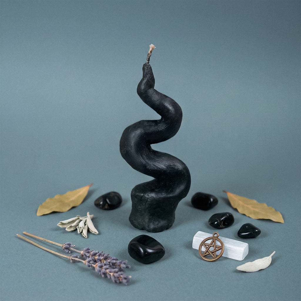 Bougie rituelle de bannissement